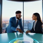 Home 2 대체투자 포트폴리오의 세금 효율성 - **Image Prompt 1: "Future of Alternative Investments"**
A group of three diverse young adults (t...