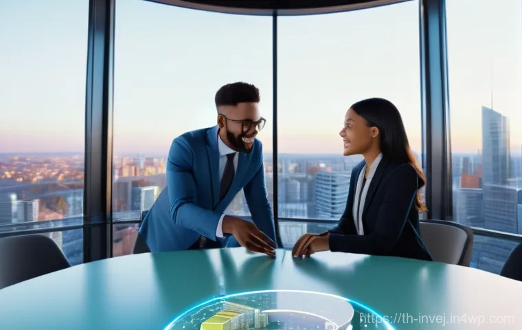 대체투자 포트폴리오의 세금 효율성 - **Image Prompt 1: "Future of Alternative Investments"**
    A group of three diverse young adults (t...